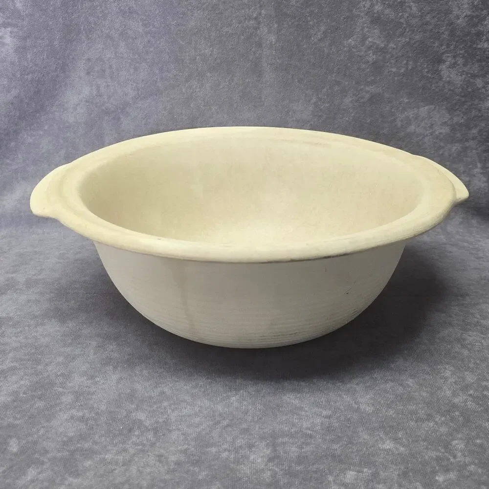 Pampered Chef Stoneware Large Baking Bowl Family Heritage Collection USA